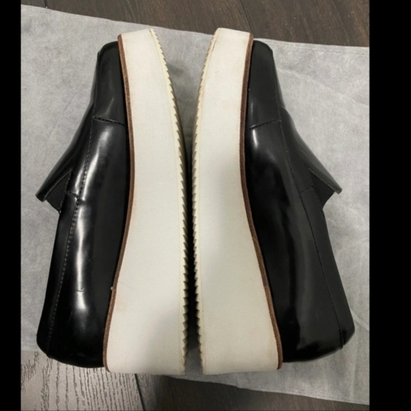 Sol Sana Japanese real leather platform loafers size 6.5 - Picture 3 of 3